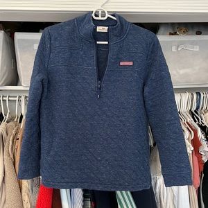 Vineyard vines quilted quarter zip